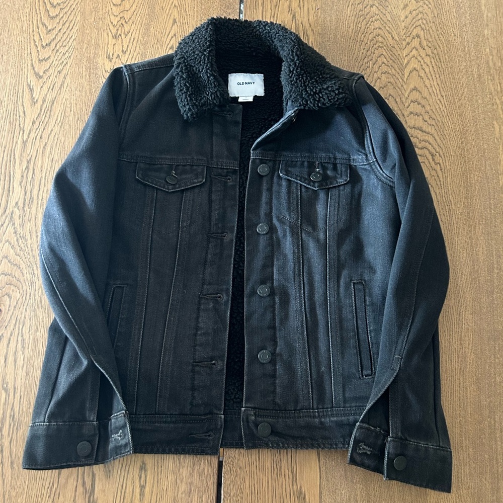 Old Navy Jean Jacket with Sherpa Lining